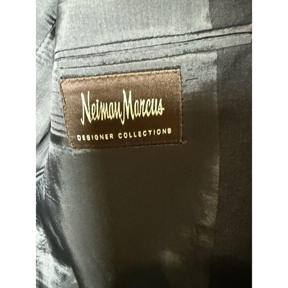 Gieves & Hawkes Blazer 44R 100% Wool Jacket Men’s Very Dark Gray/Black - Picture 6 of 7